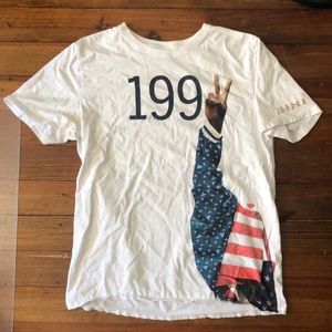 Mens Sz L Jordan 7 Olympic T